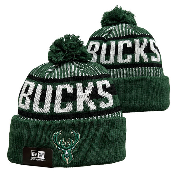 Milwaukee Bucks Knit Hats 0033